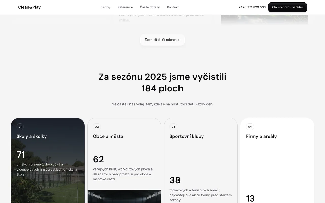 Clean & play: A wall of names