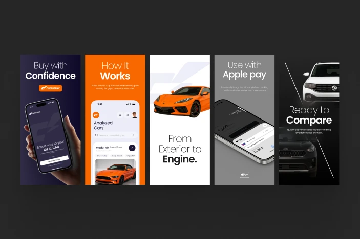 CarScoring app store visuals