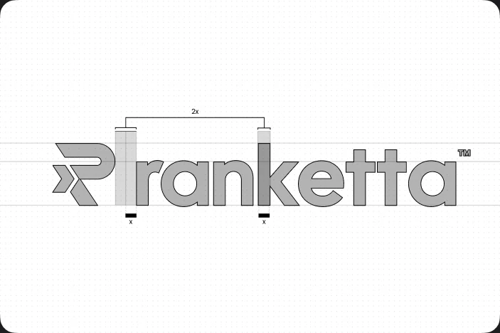 Ranketta logotype construction