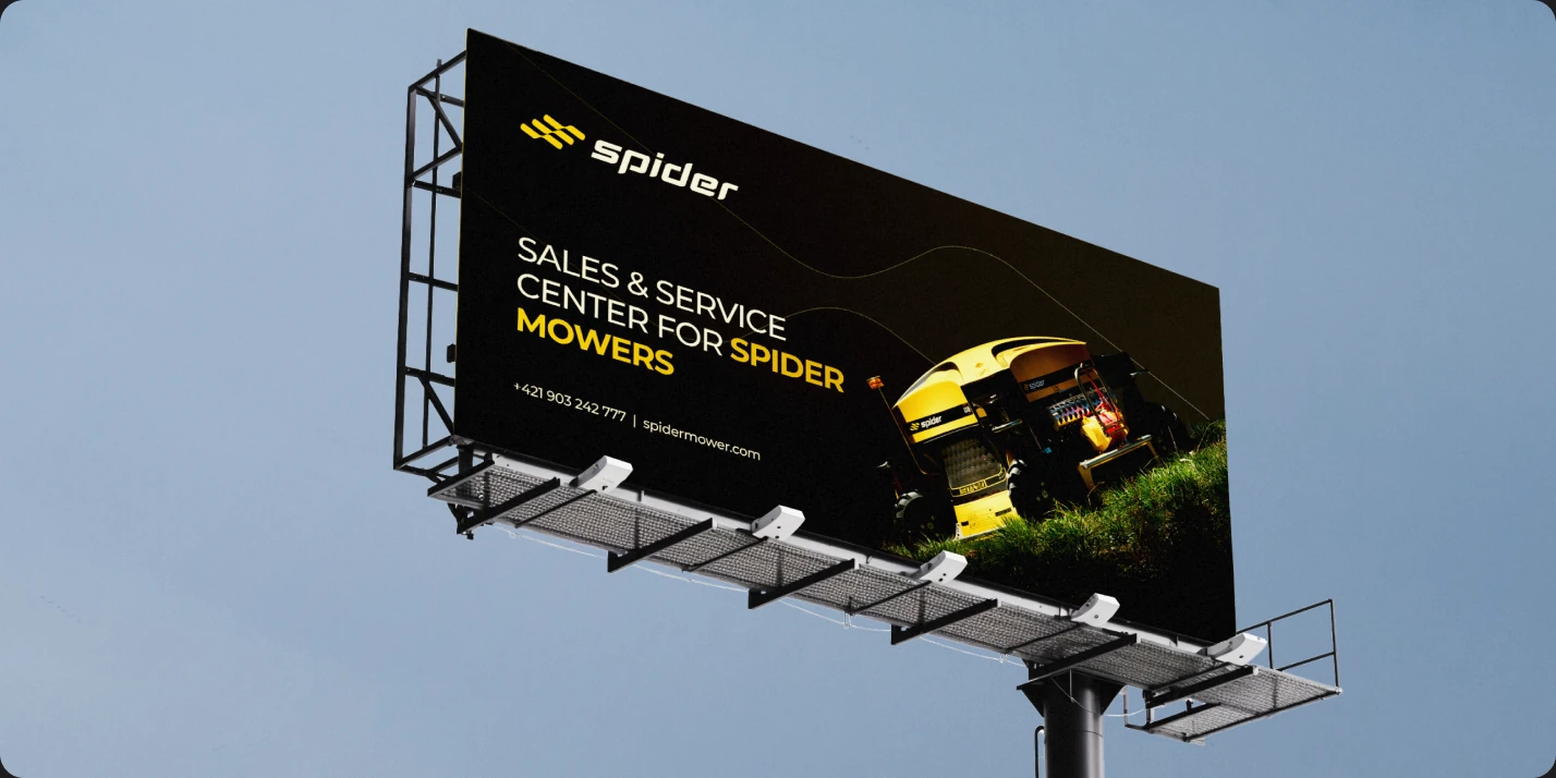 Spider billboard campaign